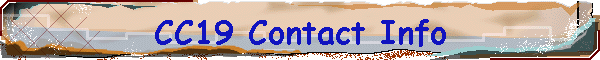 CC19 Contact Info